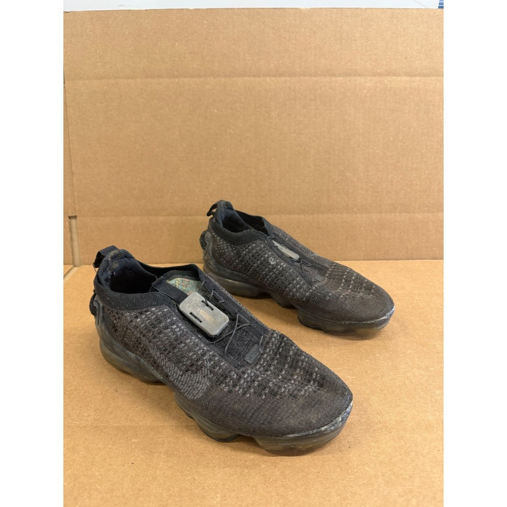 Nike Air VaporMax 2020 Flyknit Sneakers Black Dark Grey CJ6740-002 Mens Size 9.5